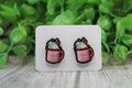 Mom Fuel Stud Earrings