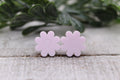 Lavender Flower • Stud Earrings