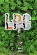 LPC - Licensed Professional Counselor Badge/ID Holder Reel
