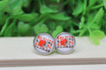 Browns Football Repeat Stud Earrings