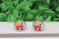 KC Chiefs LOVE Stud Earrings