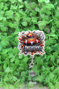 Texas Longhorns Football Badge/ID Holder Reel