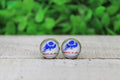 Buffalo Bills Football Glass Studs