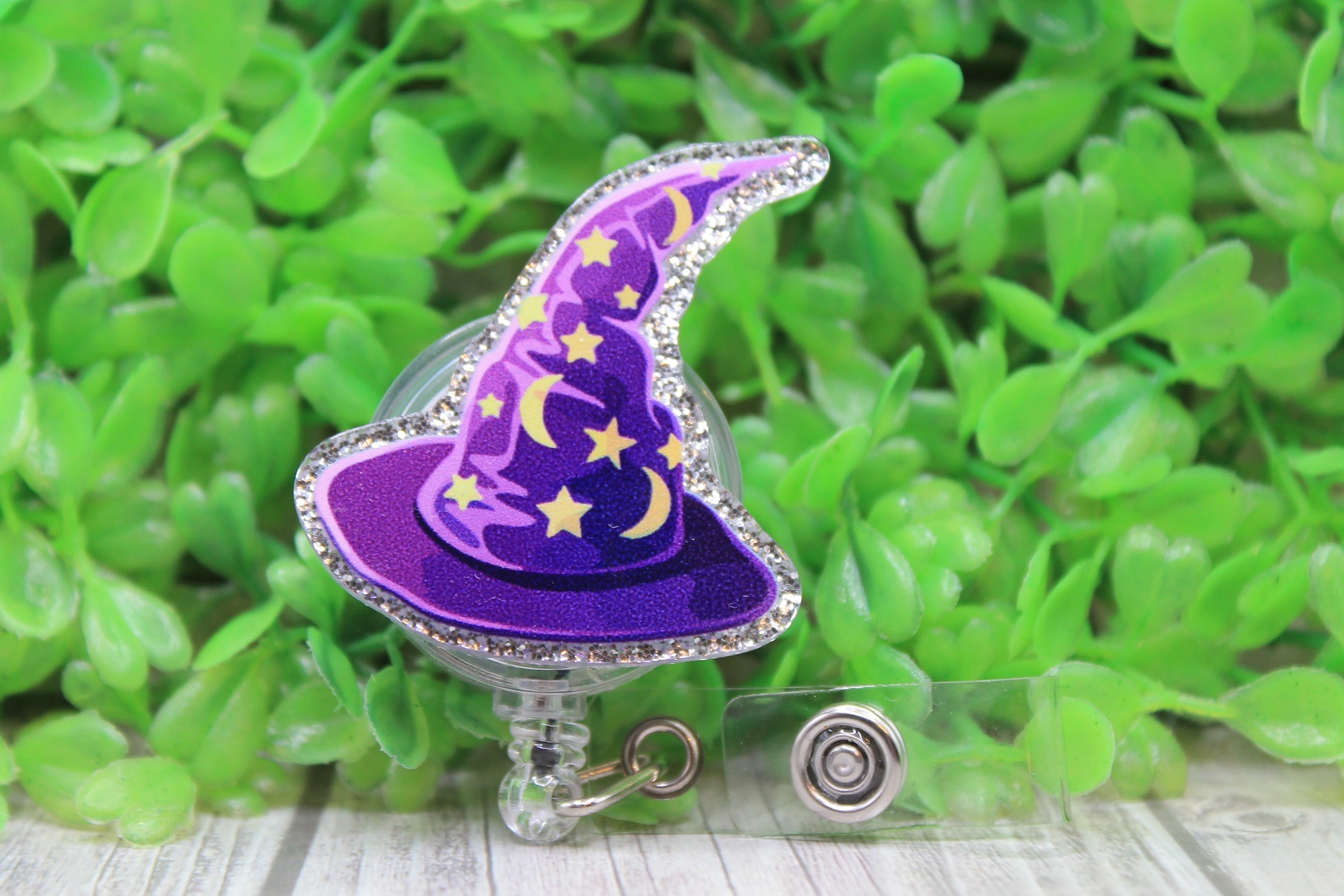 Wizard Hat Badge Holder Reel