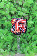 Firefighter Badge/ID Holder Reel
