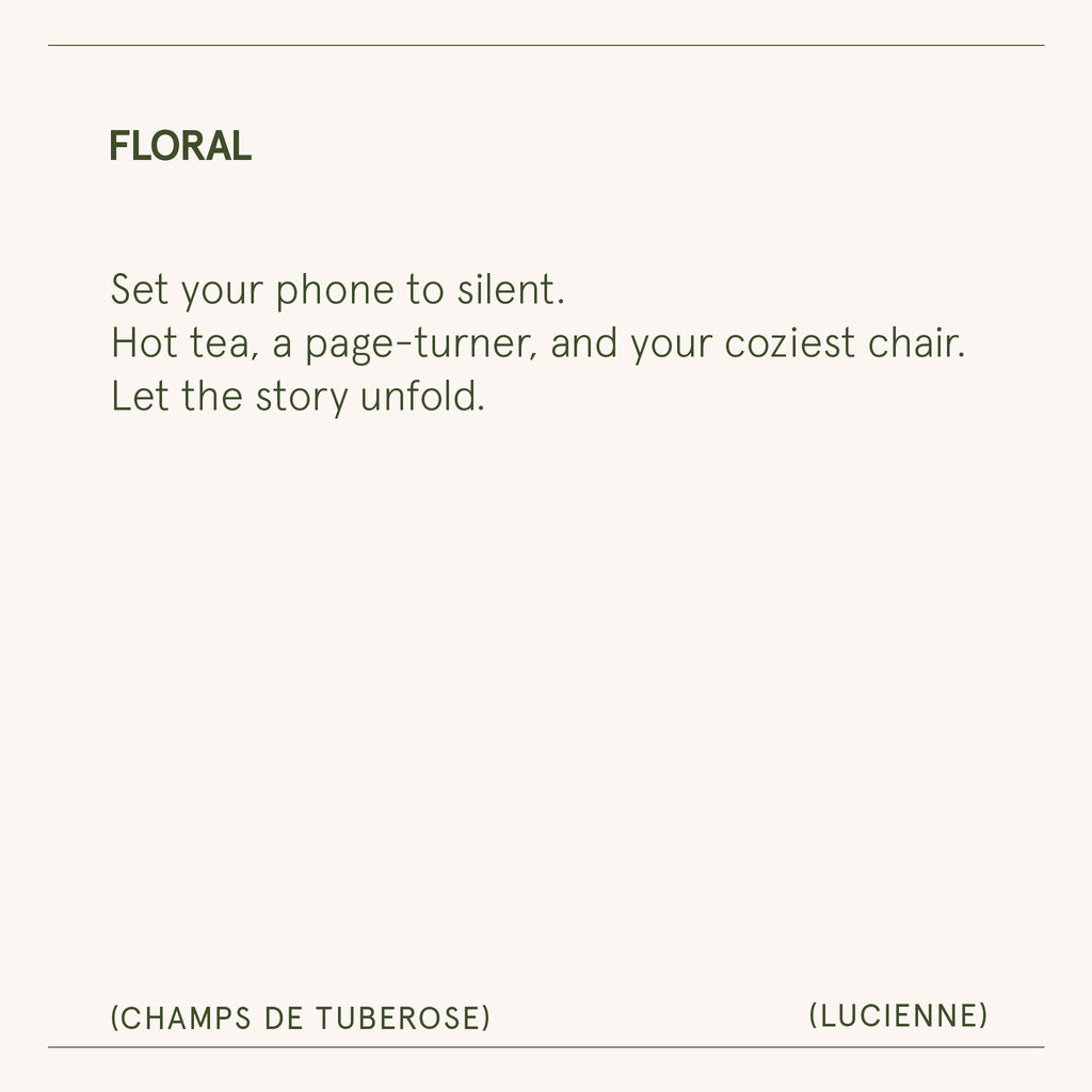 Lucienne - Champs de Tuberose Candle