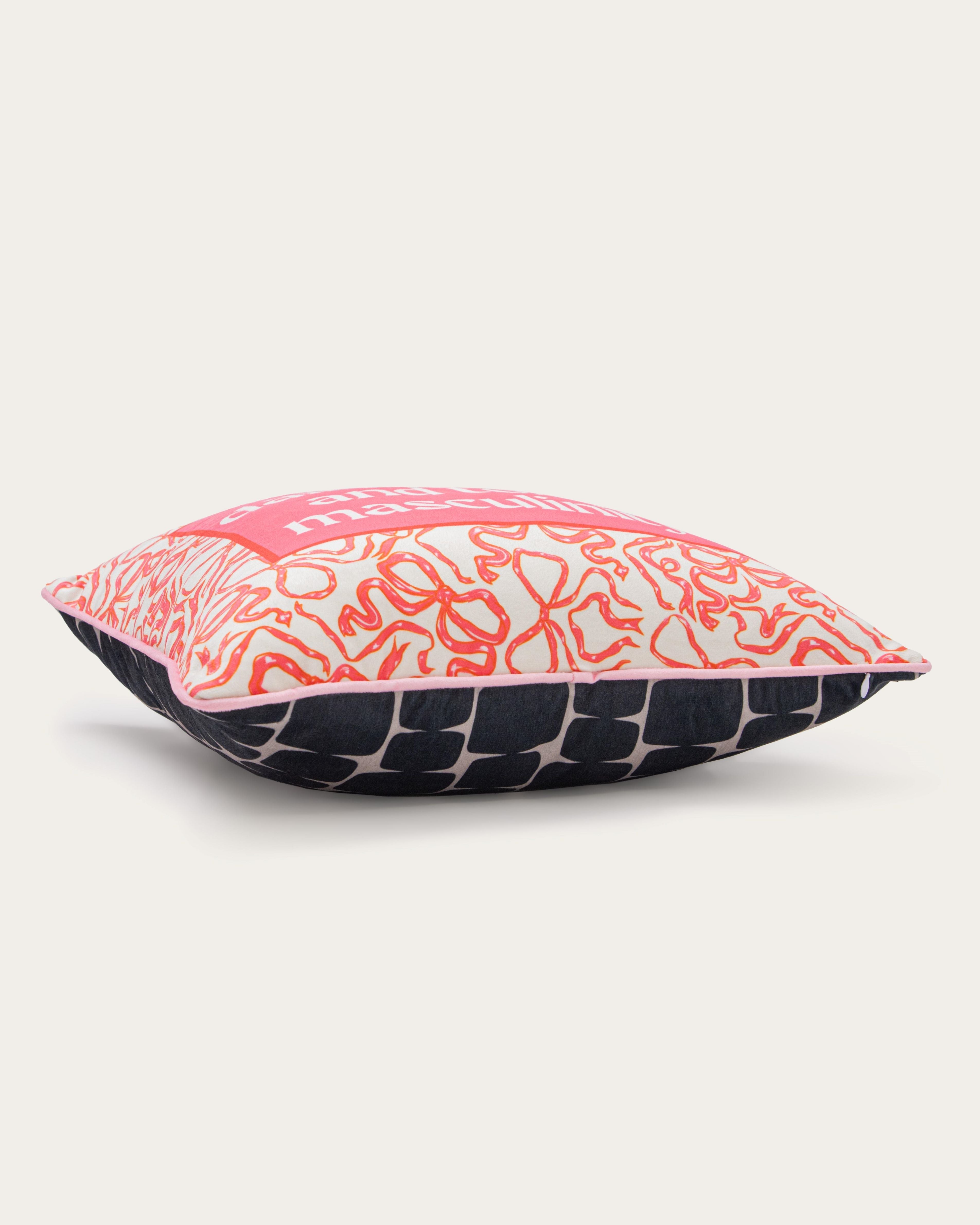 allergic to dairy, gluten, and toxic masculinity pillow