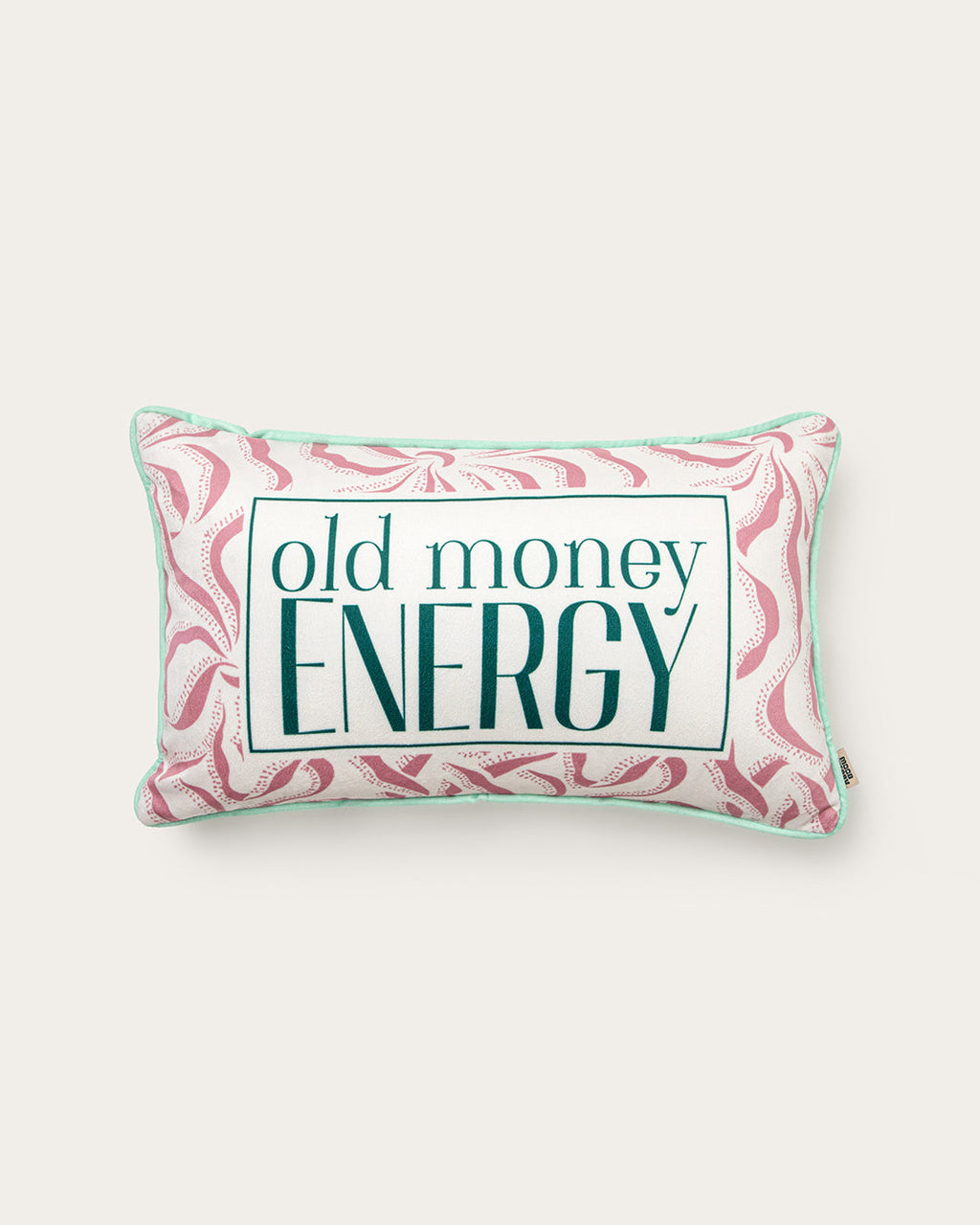 old money energy pillow
