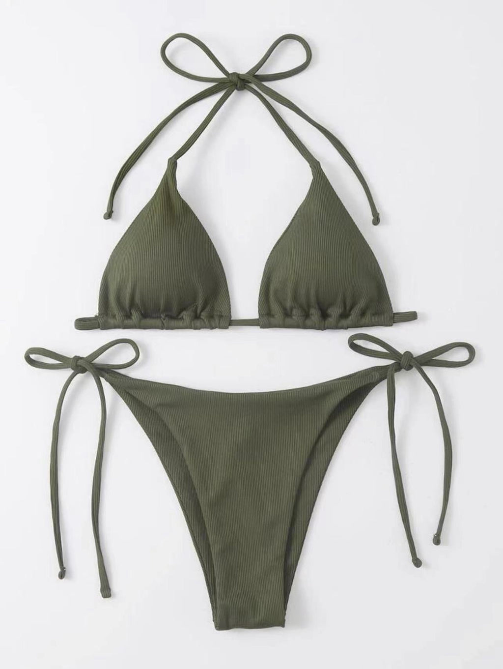 Sexy Three Point Bikini Split Swimsuit Women Beach Spring Swimsuit Bikini
