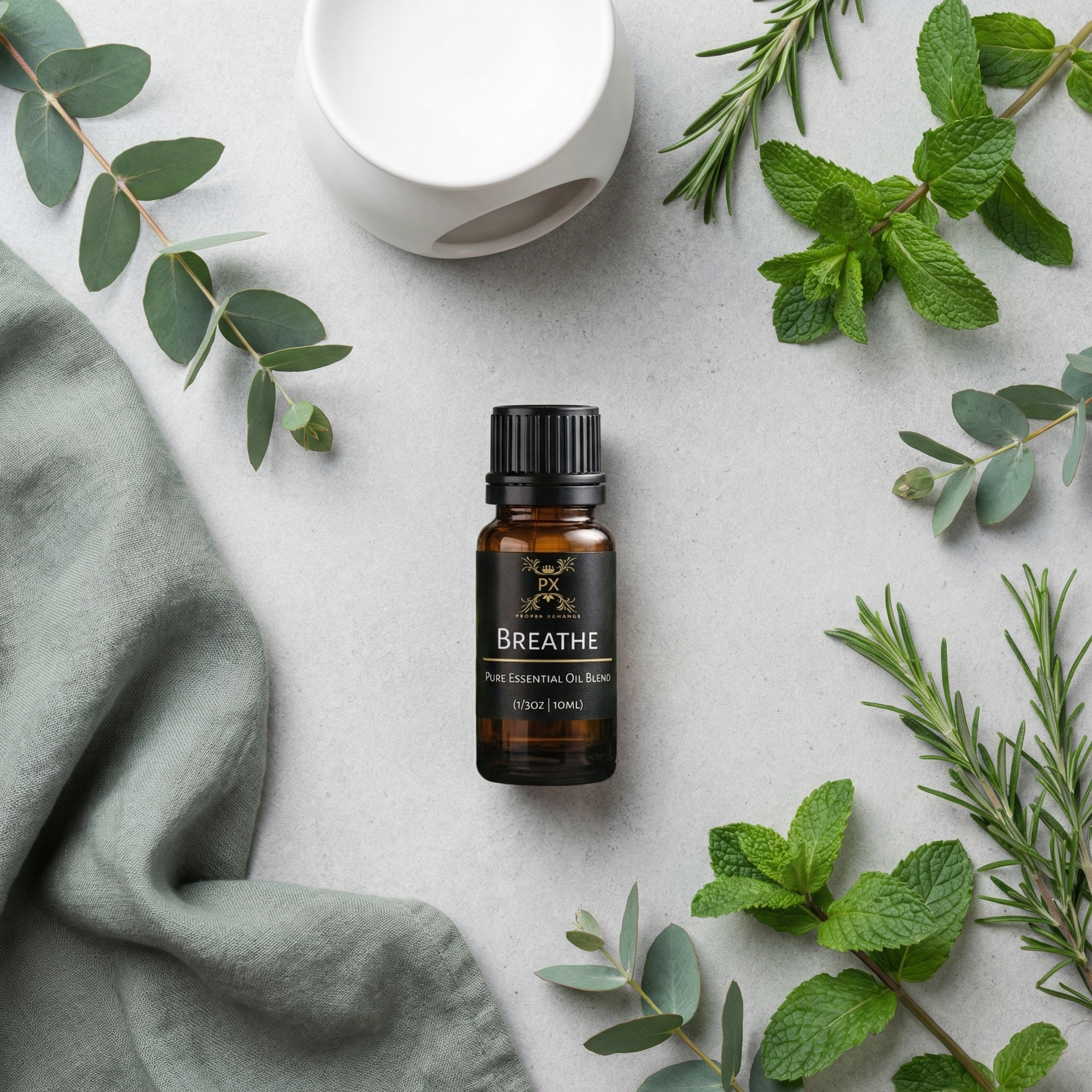 Breathe Essential Oil Blend – Respiratory Support & Clear Airways