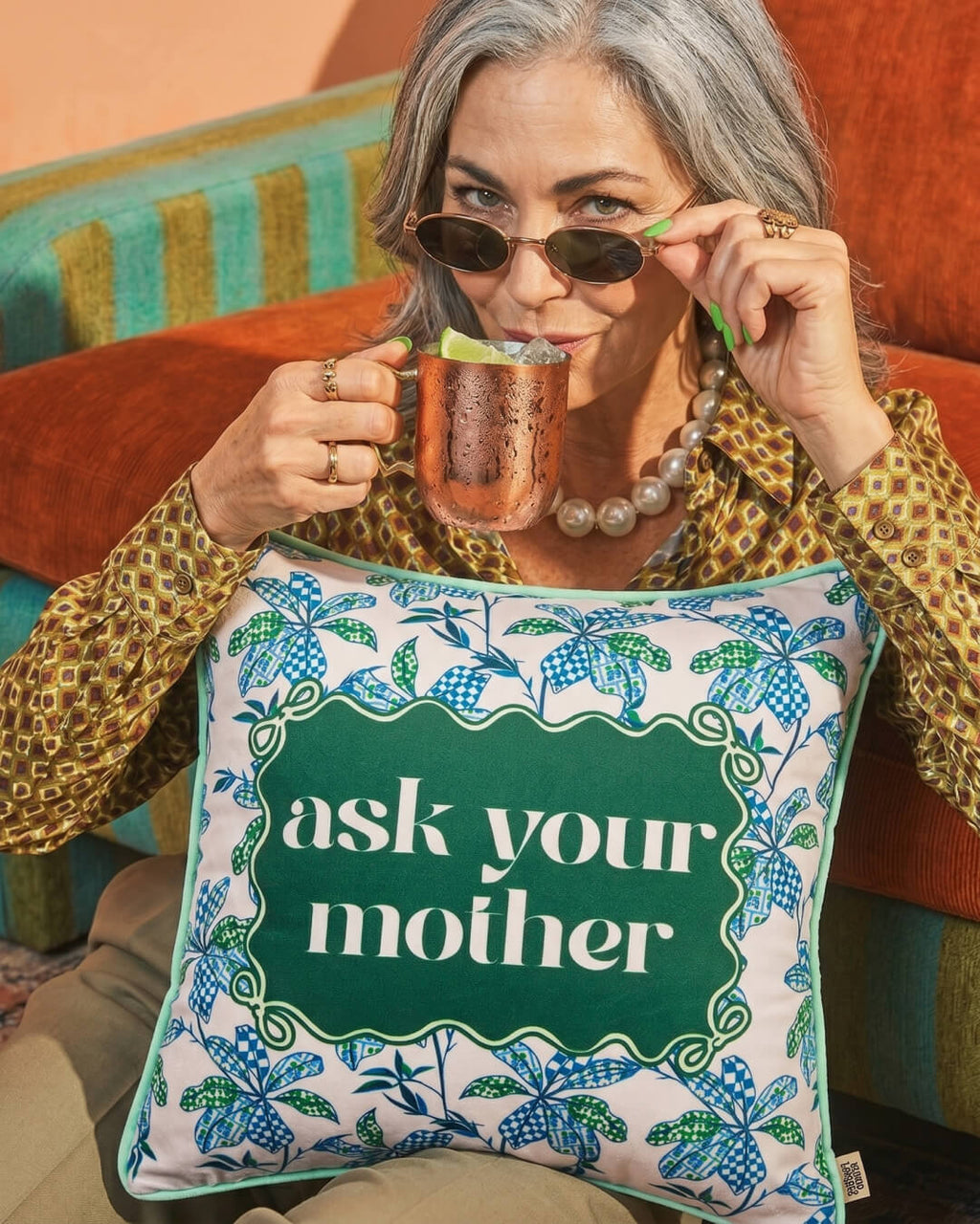 ask your mother pillow