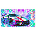 Be Fast Or Be Last Sports Car 40" x 20" Mousepad Desk Mat