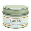 Tobacco Road scented 3 oz. soy candle in travel tin - FKA Tobacco Caramel