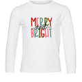 Merry & Bright Long Sleeve graphic tee