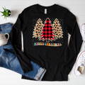 Merry Christmas Trees graphic tee