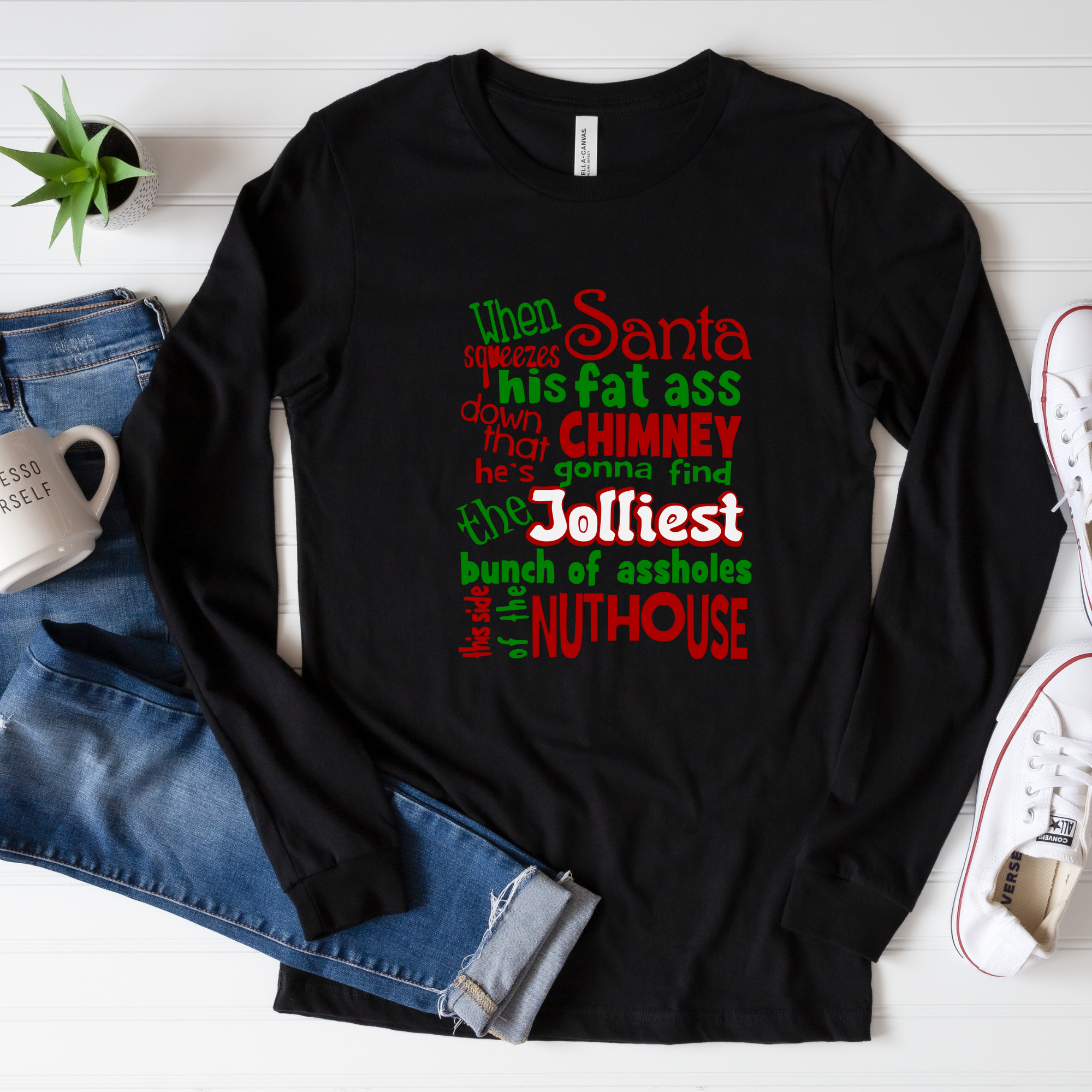 When Santa Squeezes  Graphic
