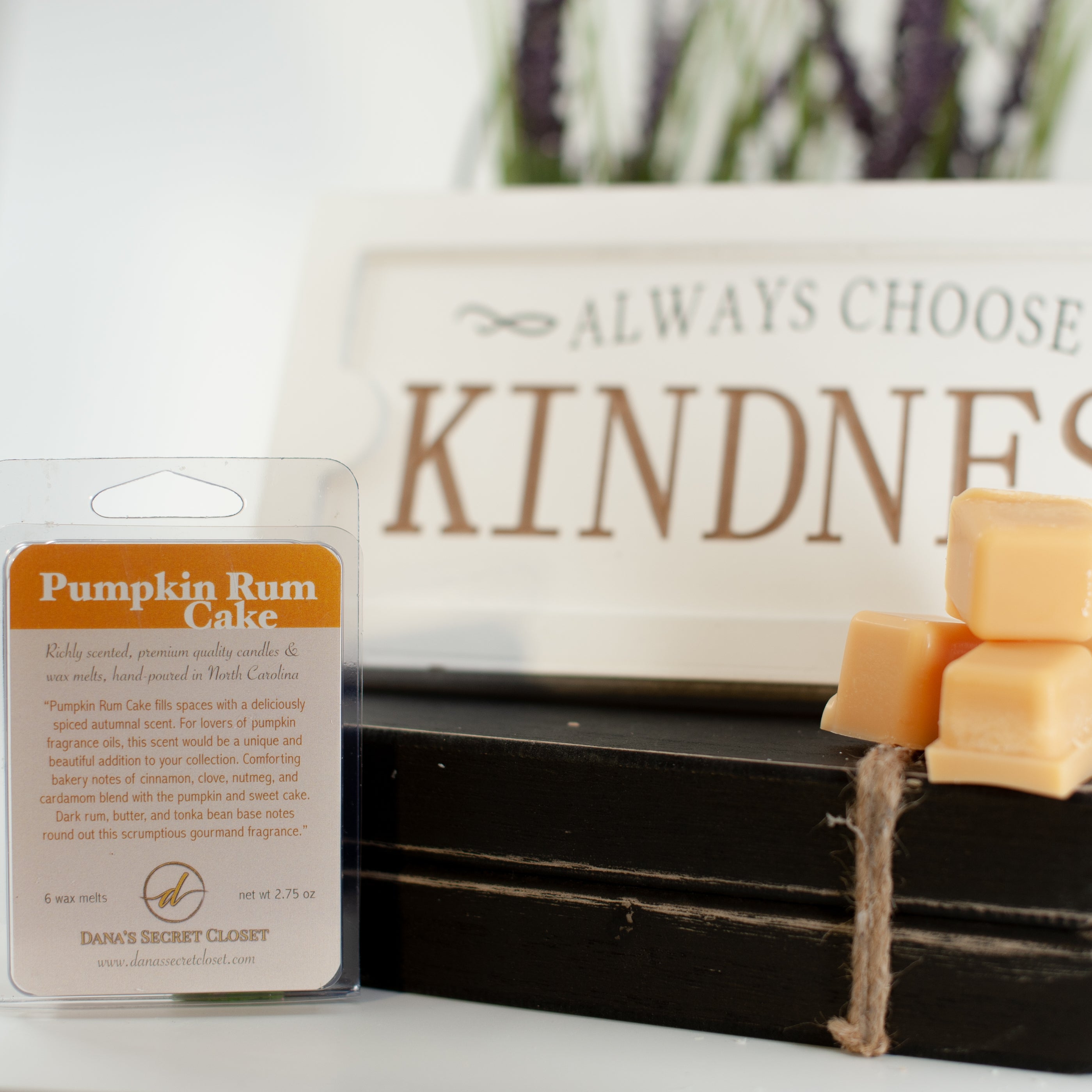 Pumkin Rum Cake Wax Melts