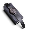 Birthday Wishes to You Engraved Wooden Watch with Leather Strap