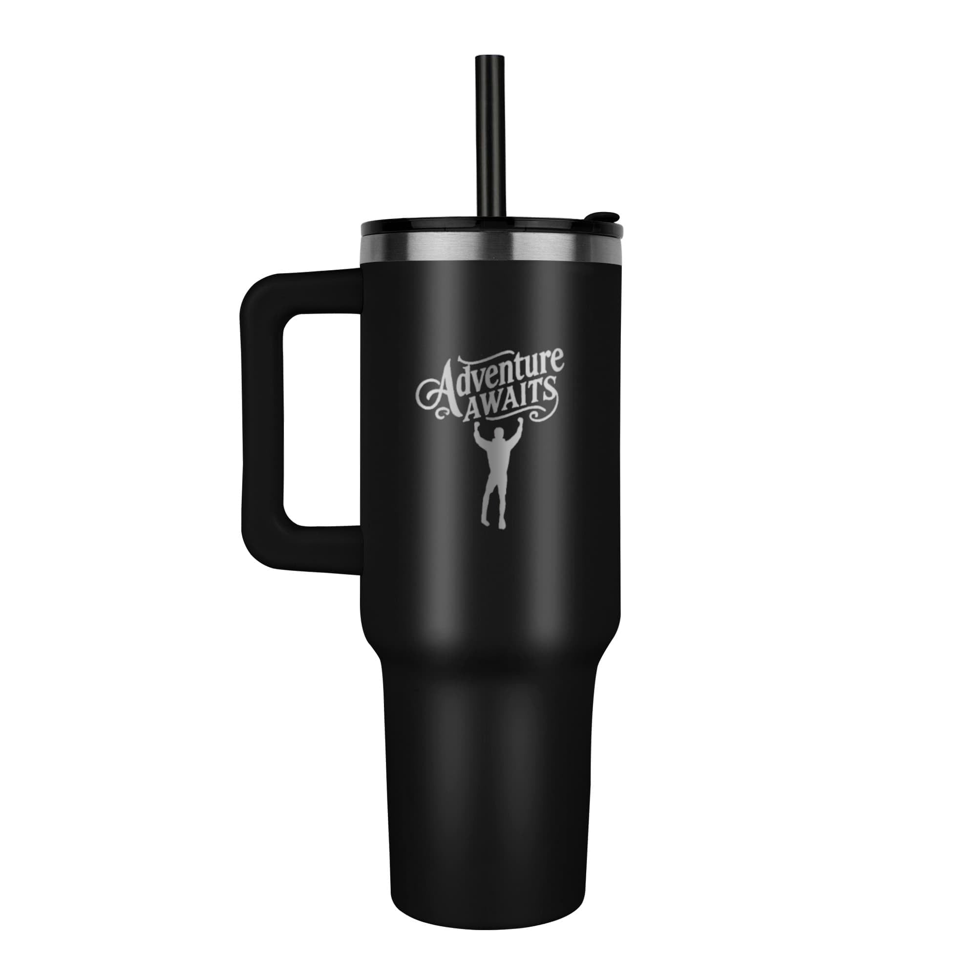Adventure Awaits Graduation Pinnacle Engraved 40 oz Tumbler