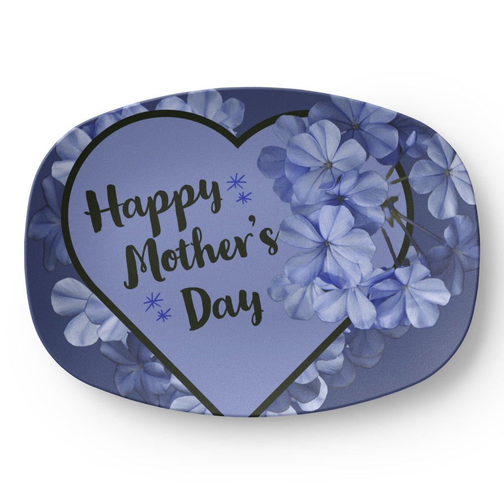 Lavender Happy Mother's Day 10" x 14" Oval Serving Platter