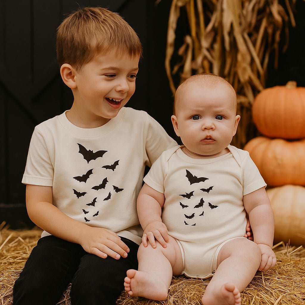 graphic bodysuit | bats