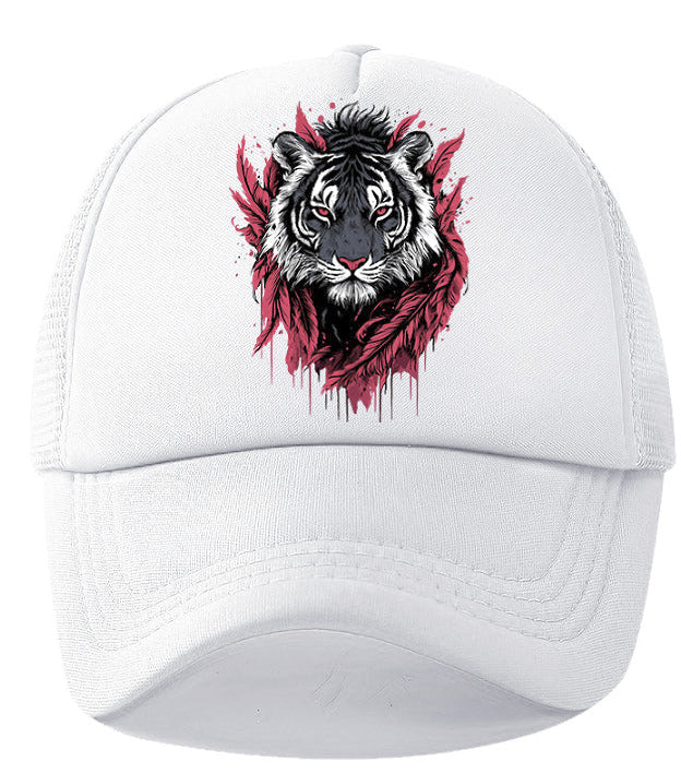 Tiger Design Colorful Trucker's Cap