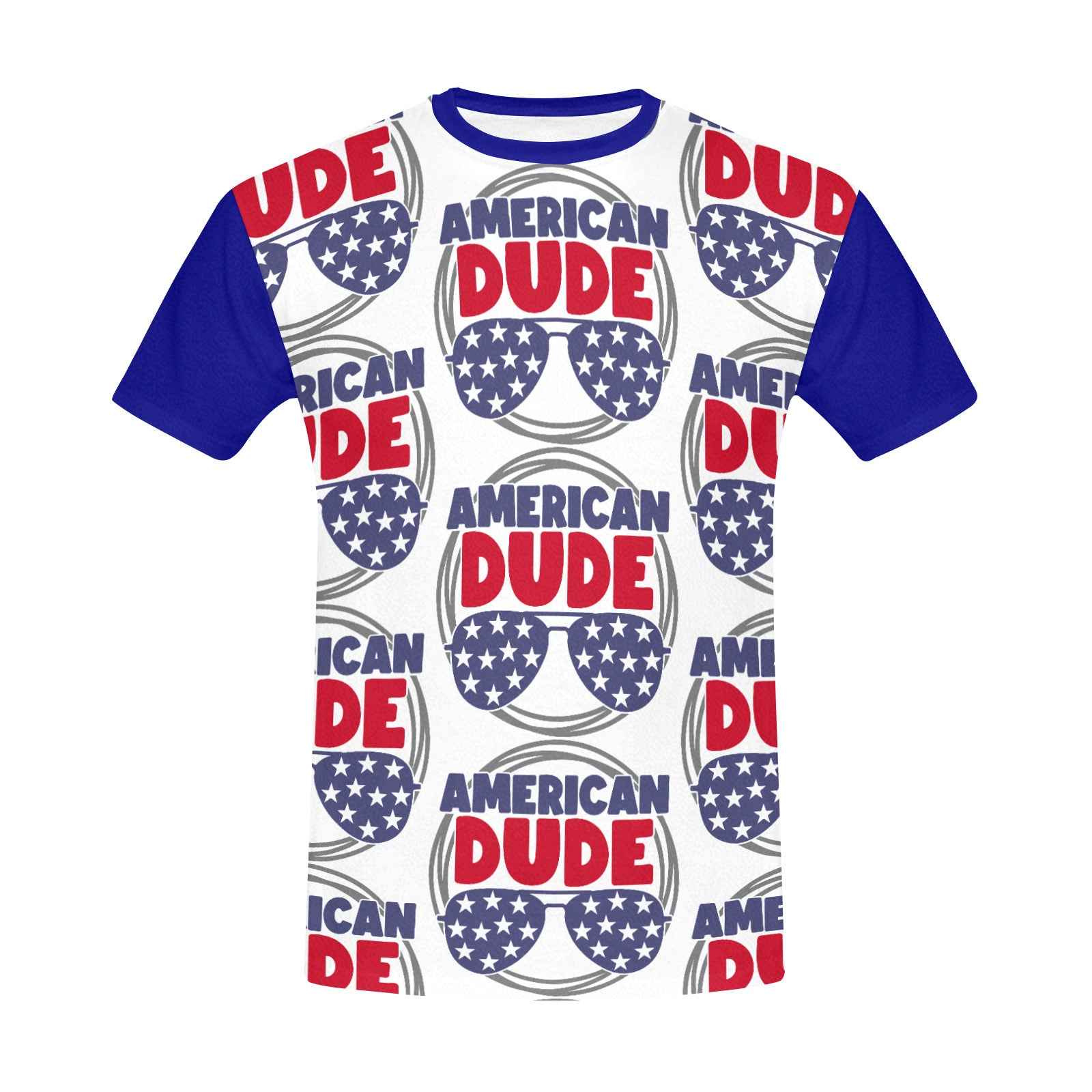 American Dude Short Sleeve Crew Neck T-Shirt | Ship from USA+