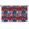 4th of July Pattern Window Curtain 52"x63" (2-Piece)(Made in USA)
