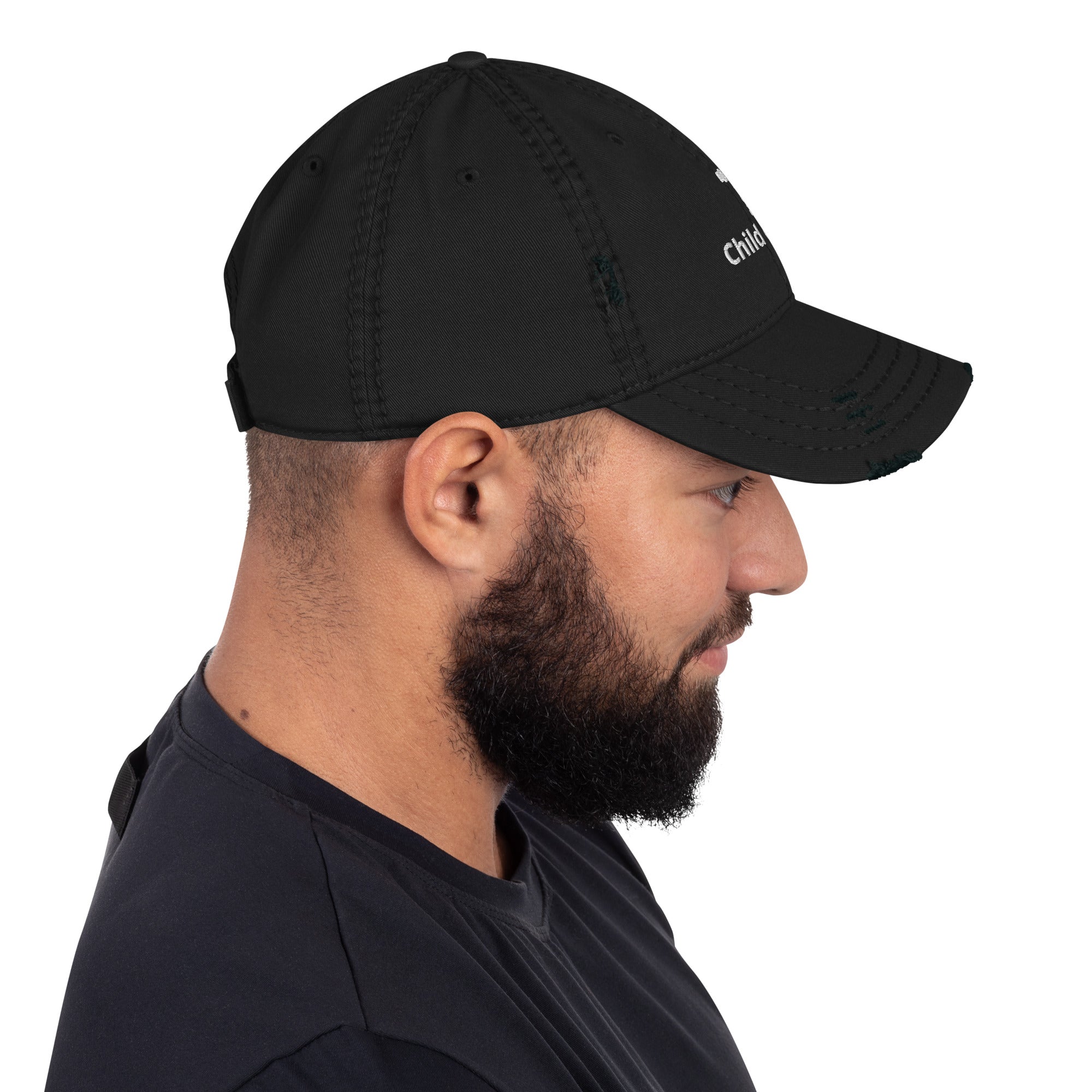 Child of God Distressed Embroidered Dad Hat