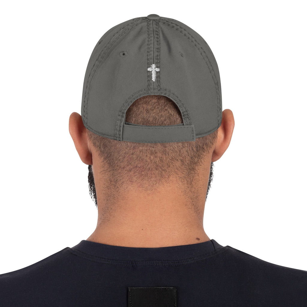 Child of God Distressed Embroidered Dad Hat