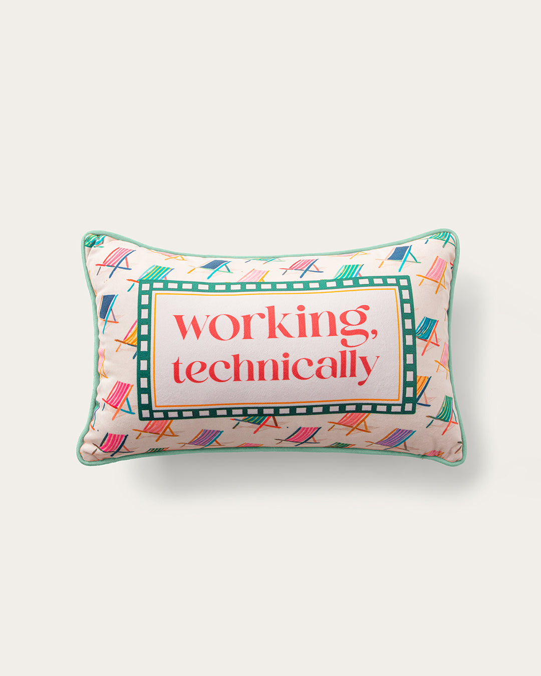 working technically pillow