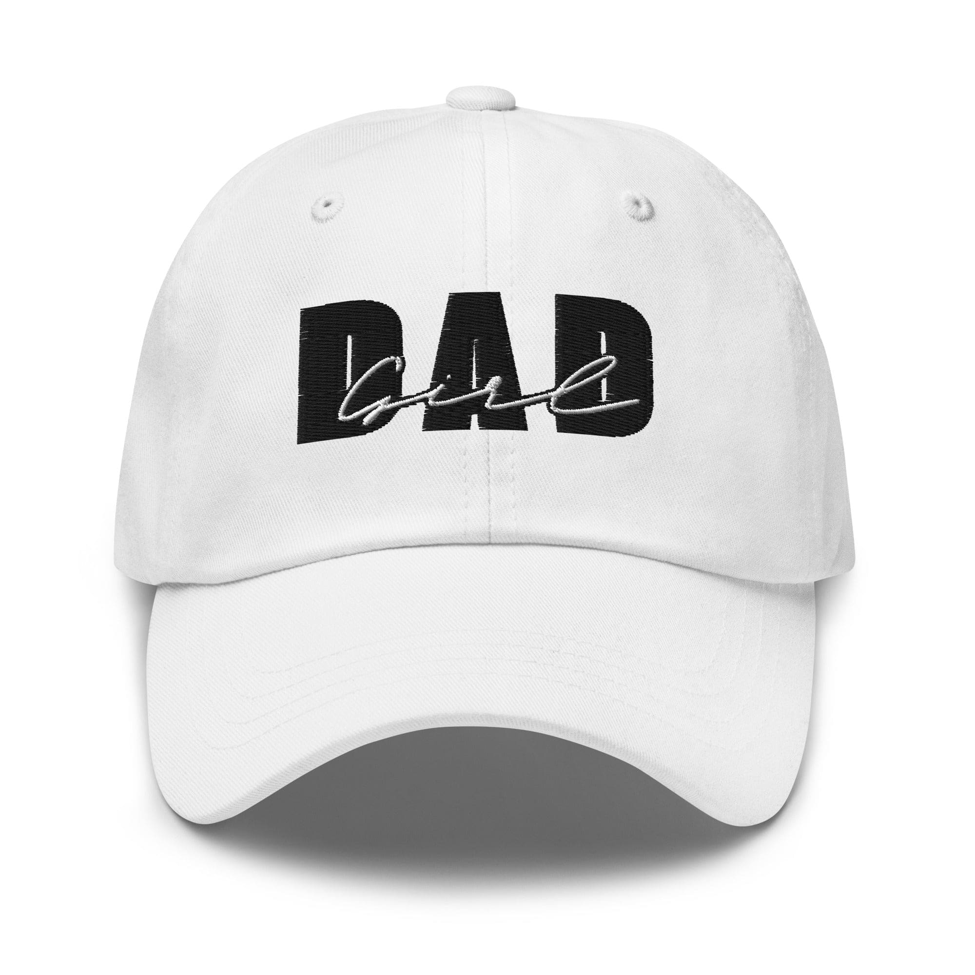 Embroidered Adjustable Baseball Cap - Girl Dad