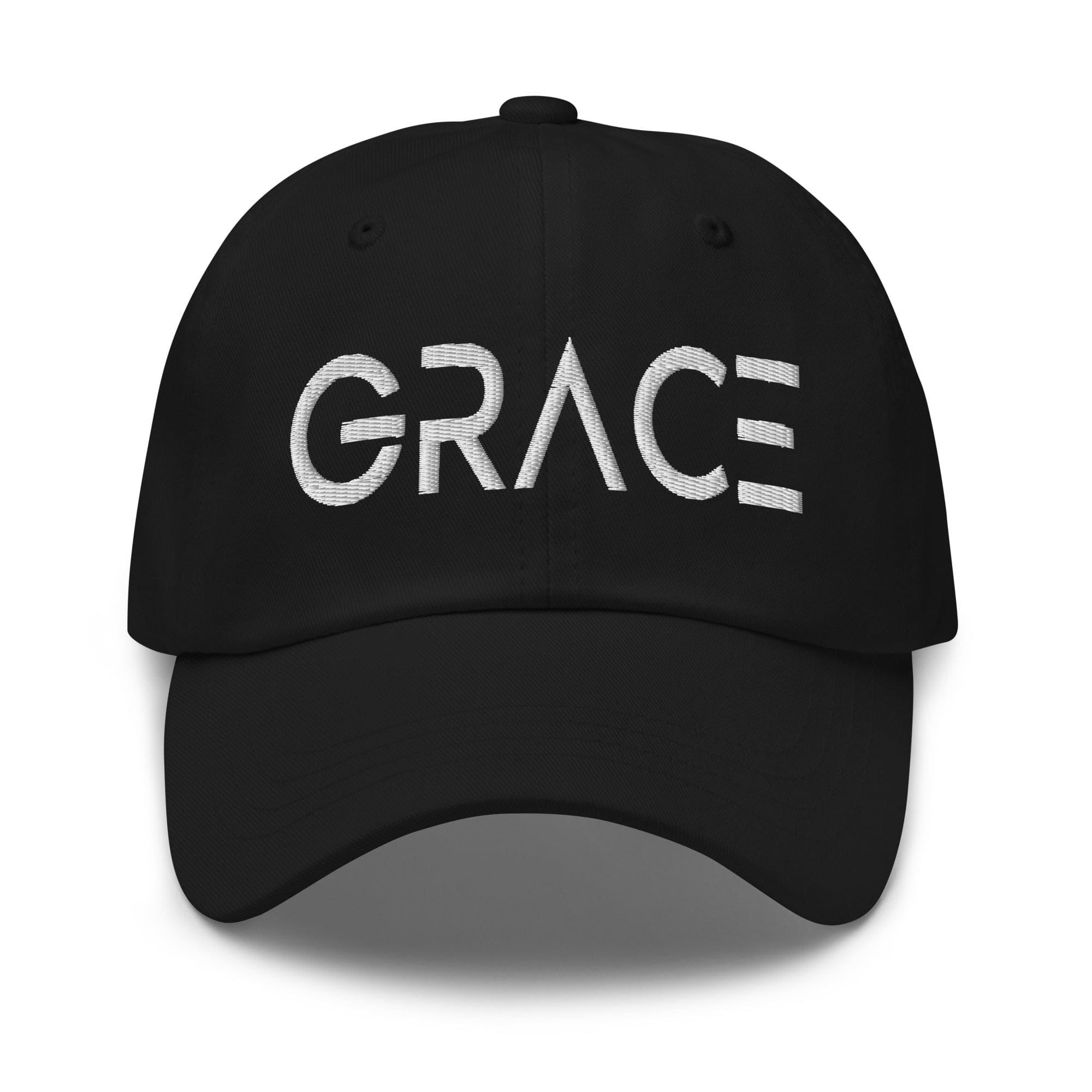 Embroidered Adjustable Baseball Cap - Grace - F/b