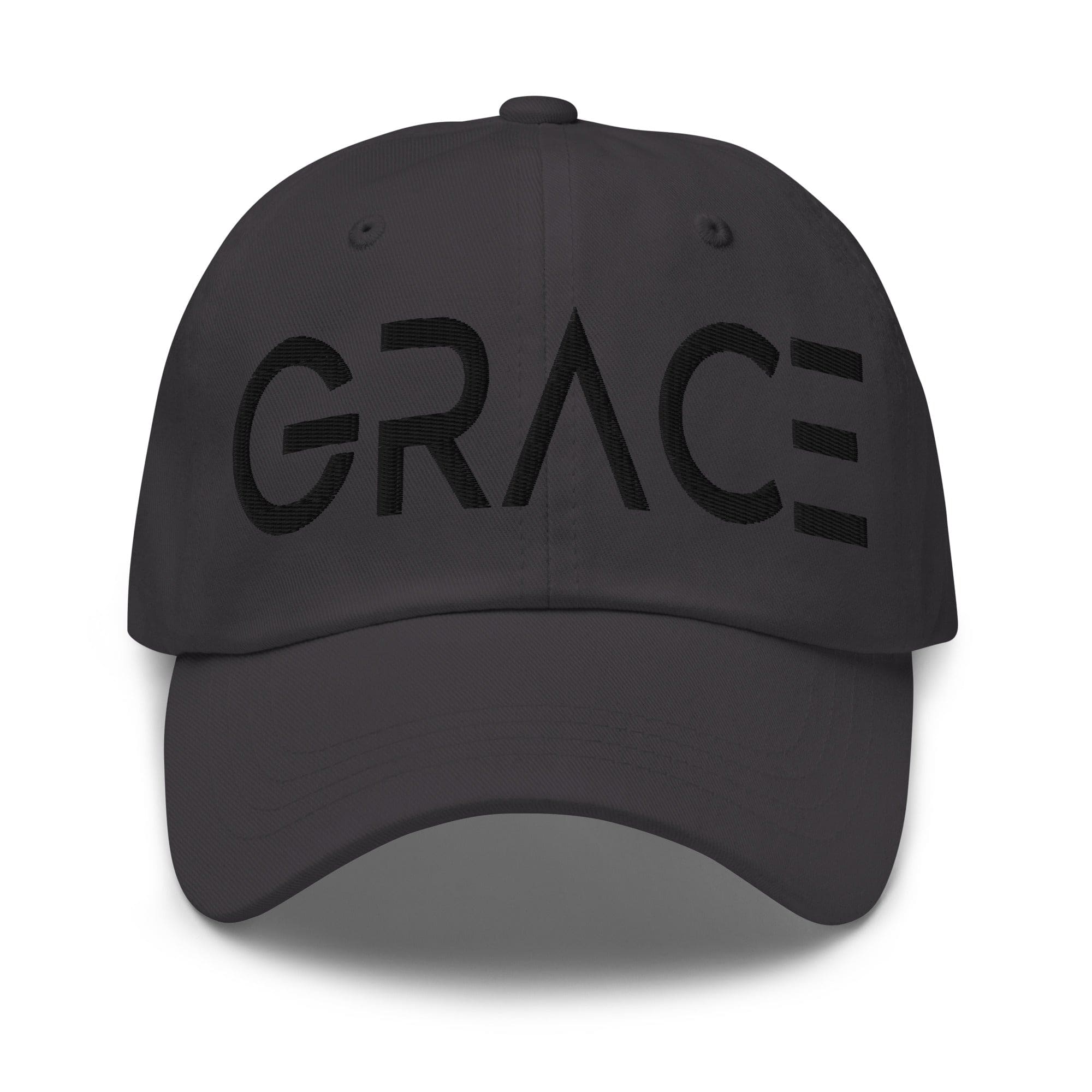 Embroidered Adjustable Baseball Cap - Grace - F/b