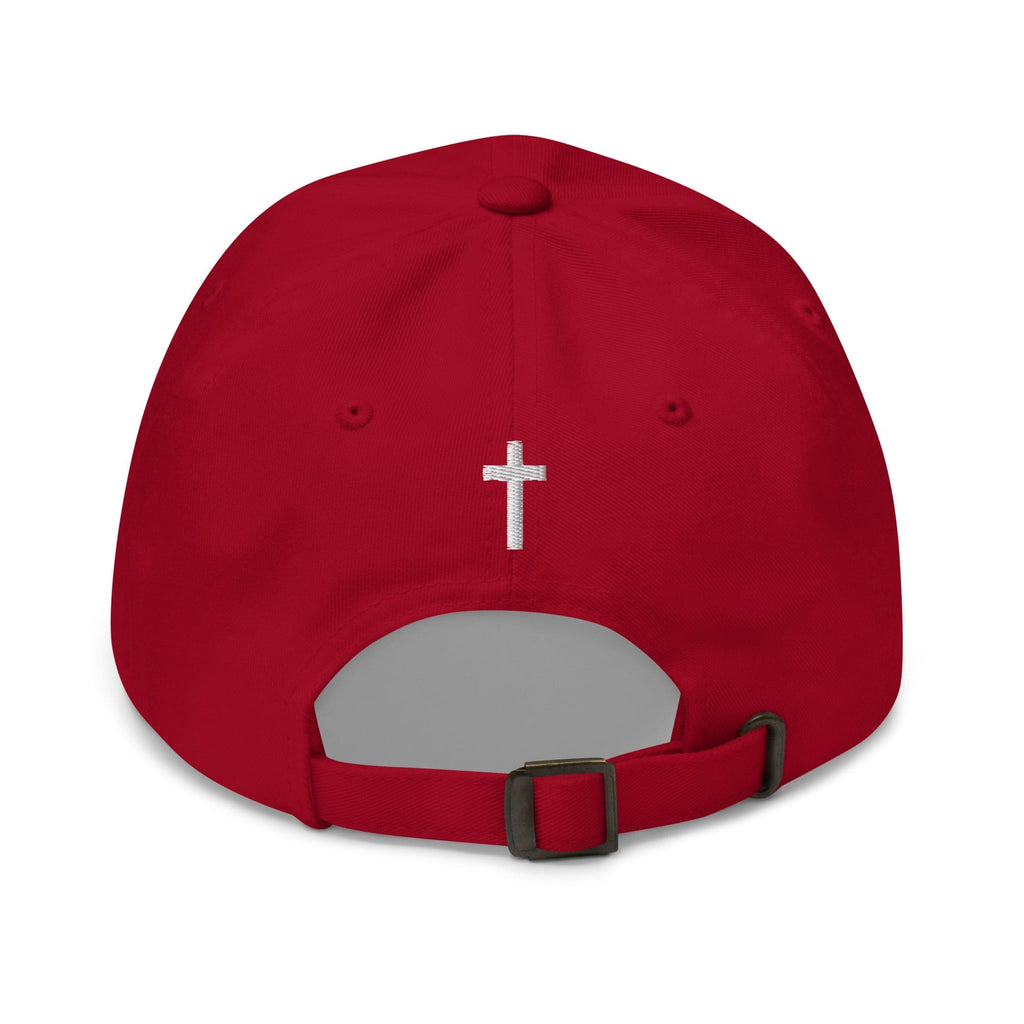 Embroidered Adjustable Baseball Cap - Grateful - F/b