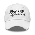 Embroidered Adjustable Baseball Cap - Prayer Warrior - F/b