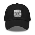 Embroidered Baseball Cap - Adjustable - John 3:16 True Story - F/b