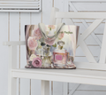 Eau de Parfume Pink Oversized Canvas Tote Bag