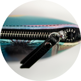 Crystal Purple Butterfly Vegan Leather Crossbody Bag