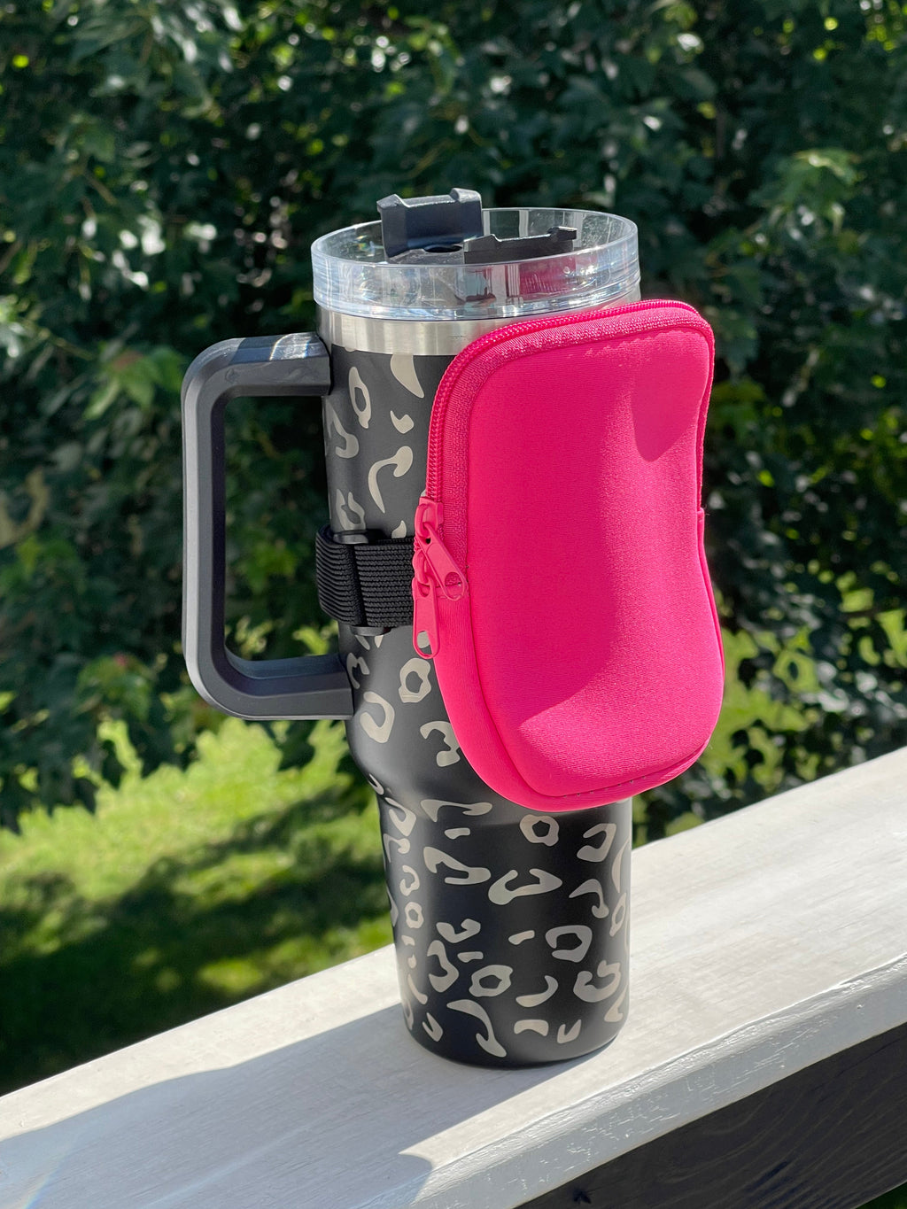 Tumbler zipper pouch