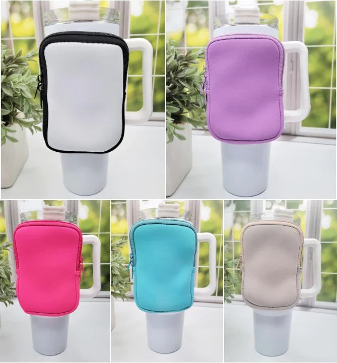 Tumbler zipper pouch