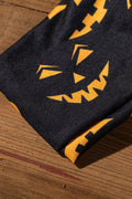 Pumpkin faces Printed Wide Sport Headband
