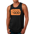 Mens Fitness Tank Top Graphic T-shirt All Glory Belongs to God