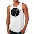 Mens Fitness Tank Top Graphic T-shirt Faith Print