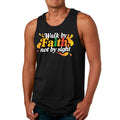 Mens Fitness Tank Top Graphic T-shirt Walk by Faith - not by Sight
