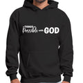 Mens Graphic Hoodie All Things are Possible with God