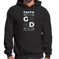 Mens Graphic Hoodie Faith Looks Good