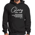 Mens Graphic Hoodie Glory - Christian Inspiration