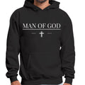 Mens Graphic Hoodie Man of God Print