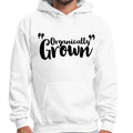 Mens Graphic Hoodie Organically Grown - Affirmation Inspiration -
